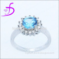 Wholesales 925 Sterling Silver Rings Special Design Sapphire Ring Silver Jewellery